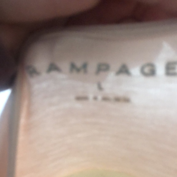 Faux wrap blouse by rampage- beautiful - Picture 5 of 7